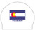 Silicone Colorado Flag Silicone Colorado Flag