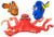 Dive Characters-Finding Dory