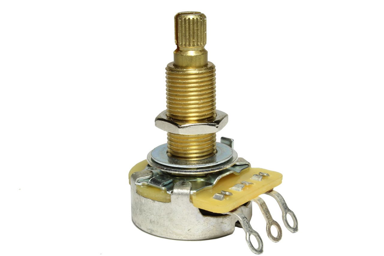CTS 250K Long Shaft Audio Split Shaft US Fine Spline Potentiometer