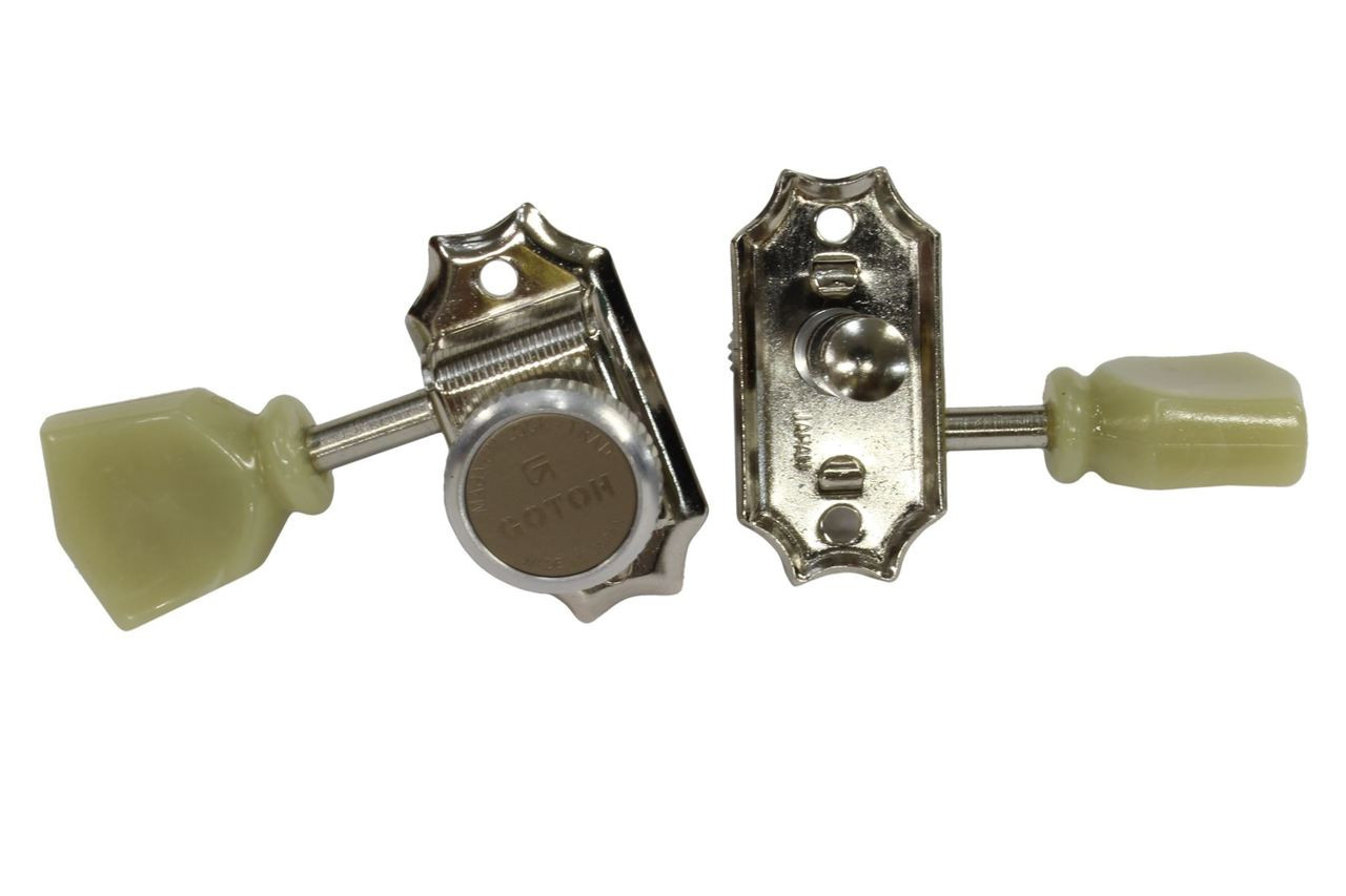 GOTOH SD90 Magnum Lock Traditional 3 x 3 guitar tuners Nickel