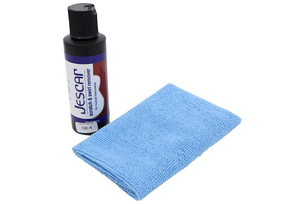 Jescar Scratch & Swirl Remover polishing compound w/ microfiber