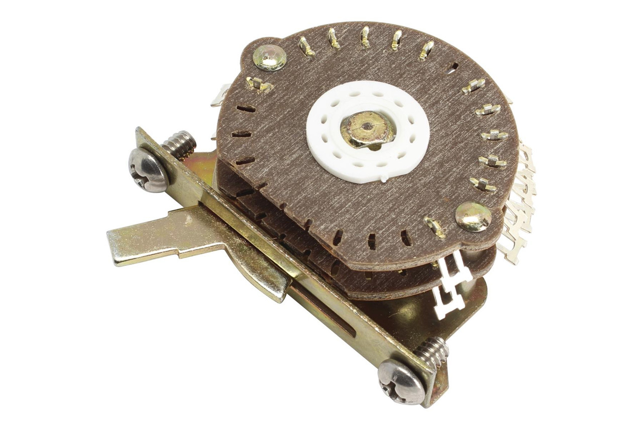 5-Way 4-pole Super Switch - Oak Grigsby - Philadelphia Luthier