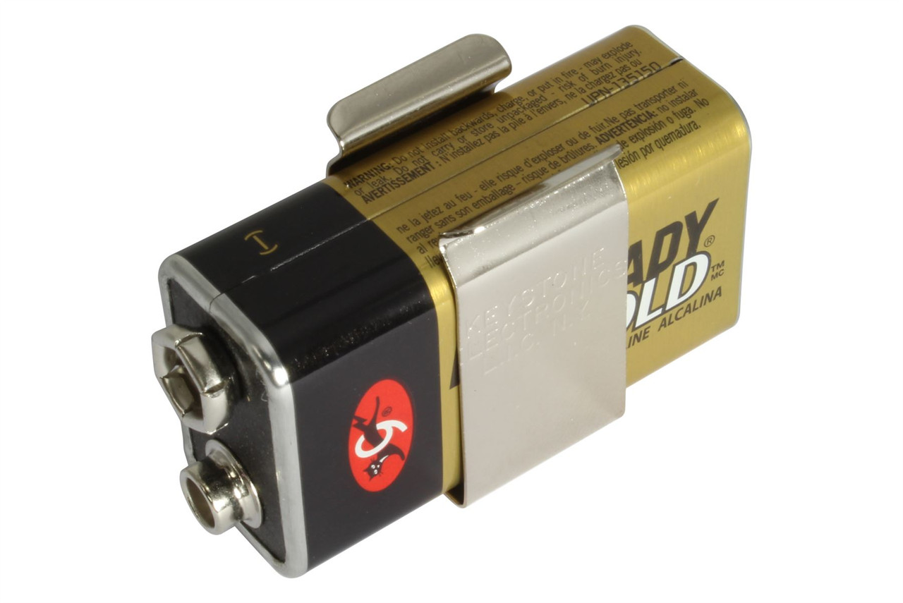 10 Clip Per Batteria 9V - Supporti A Molla In Metallo Per Doppia Batteria AA E Fissaggio