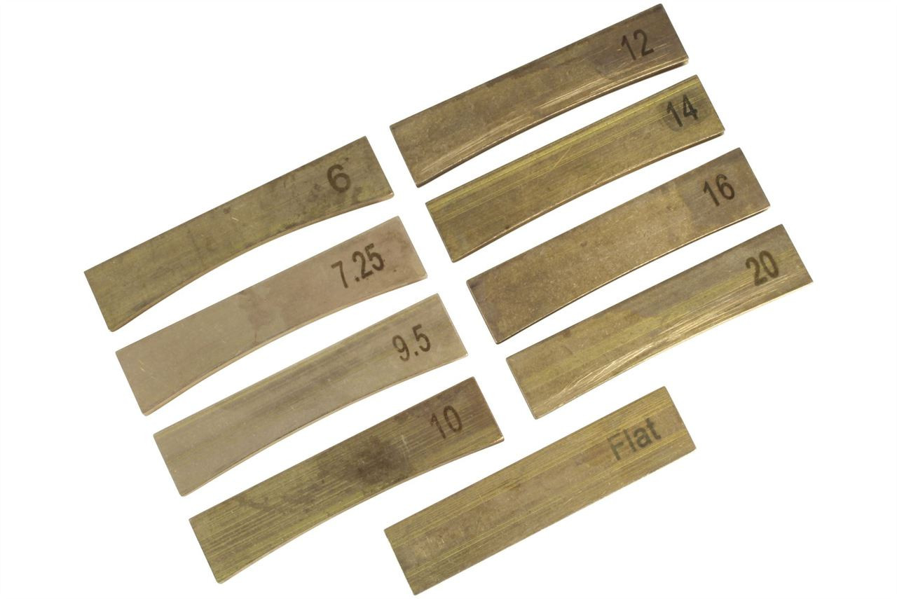 Fret Press Inserts - Brass - Individual