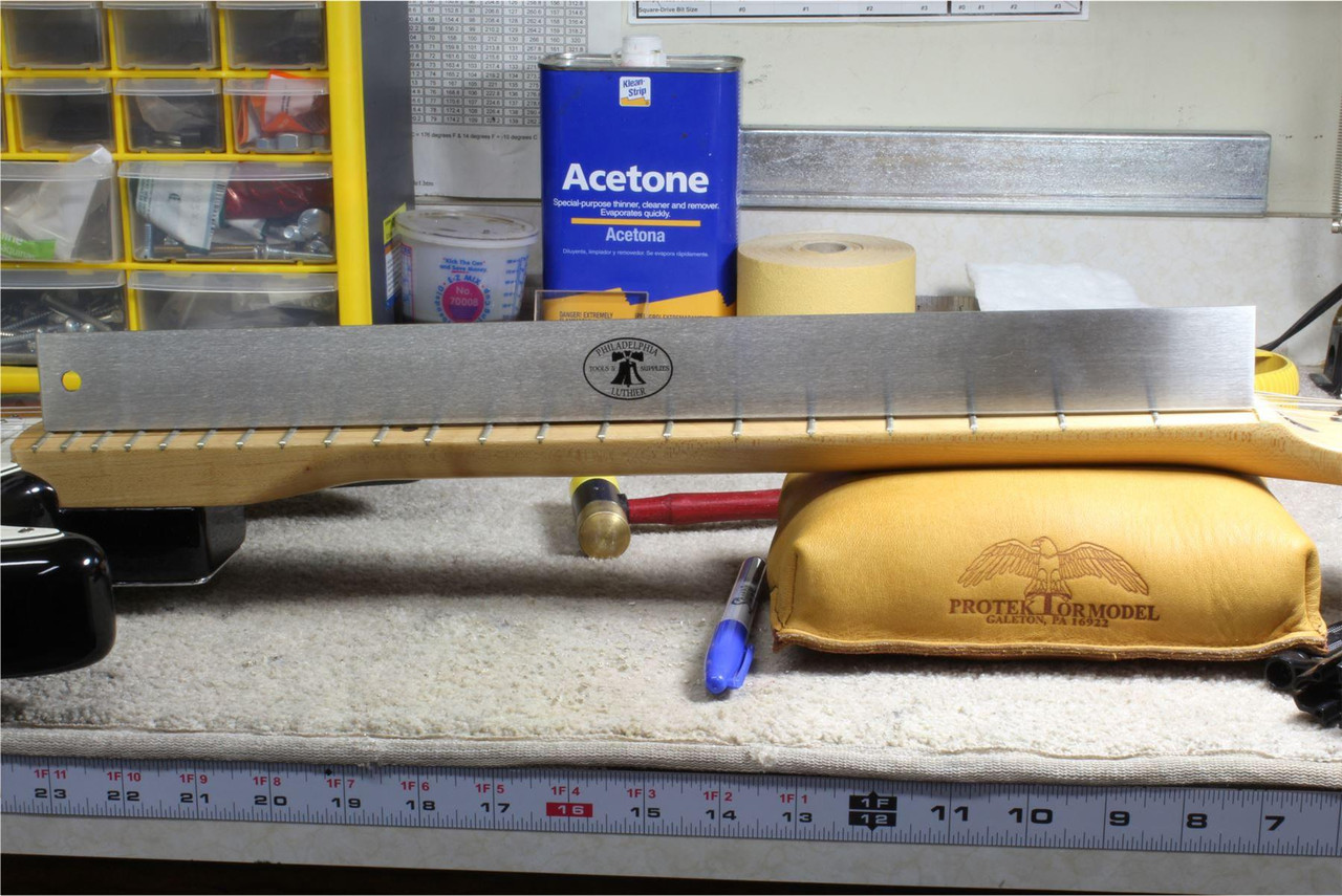 Precision Stainless Steel Straight Edge - Philadelphia Luthier Tools ...