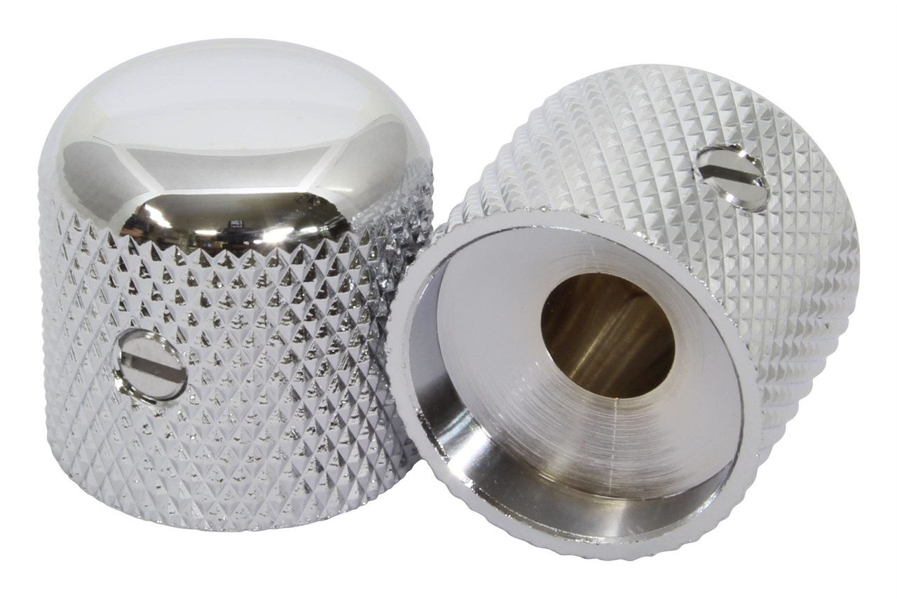 Metal Dome Round Top Knobs for 1/4