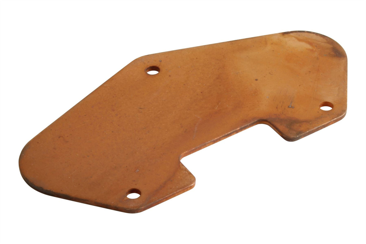 Telecaster bridge pickup baseplate - dull cyanide copper plated