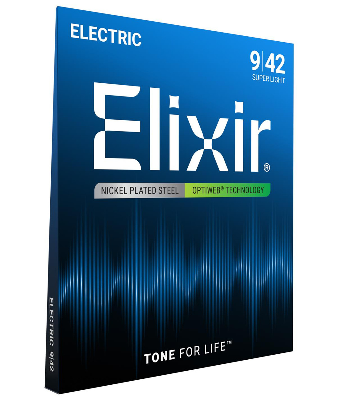 Elixir OptiWeb Electric Guitar Strings Super Light (9-42