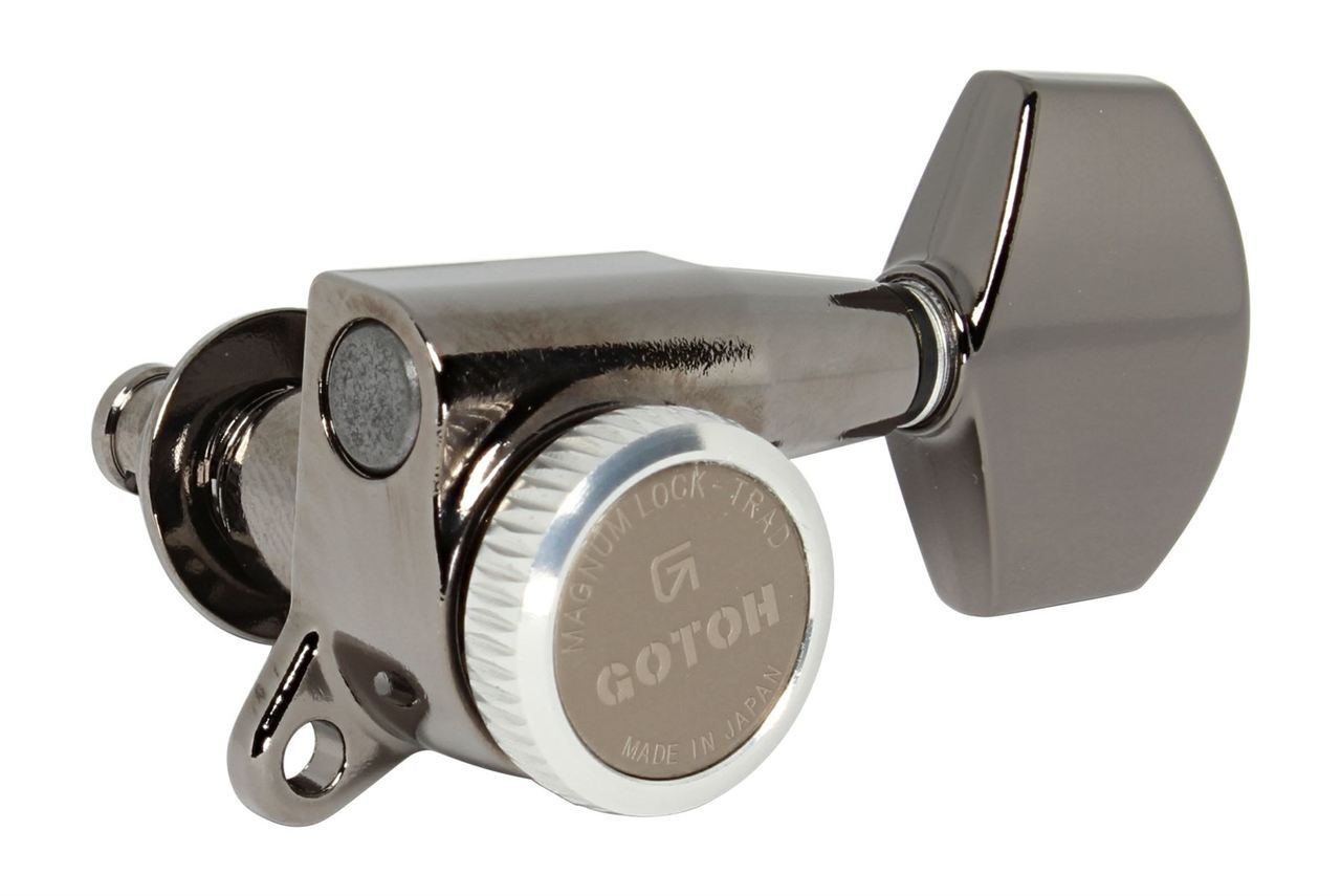 GOTOH SG381 MGT - Locking Tuning Machine w/ Large Button - Pre-Configured  Sets