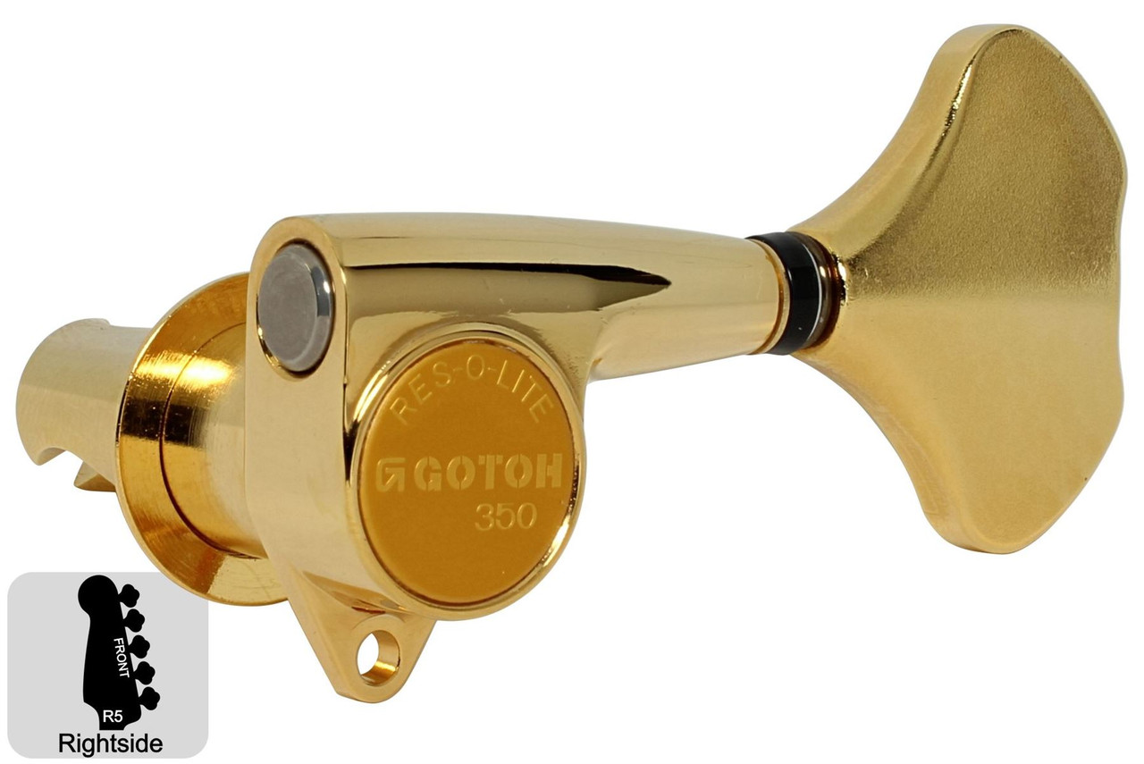 GOTOH GB350 Res-o-lite Compact Bass Tuning Machines Tuners