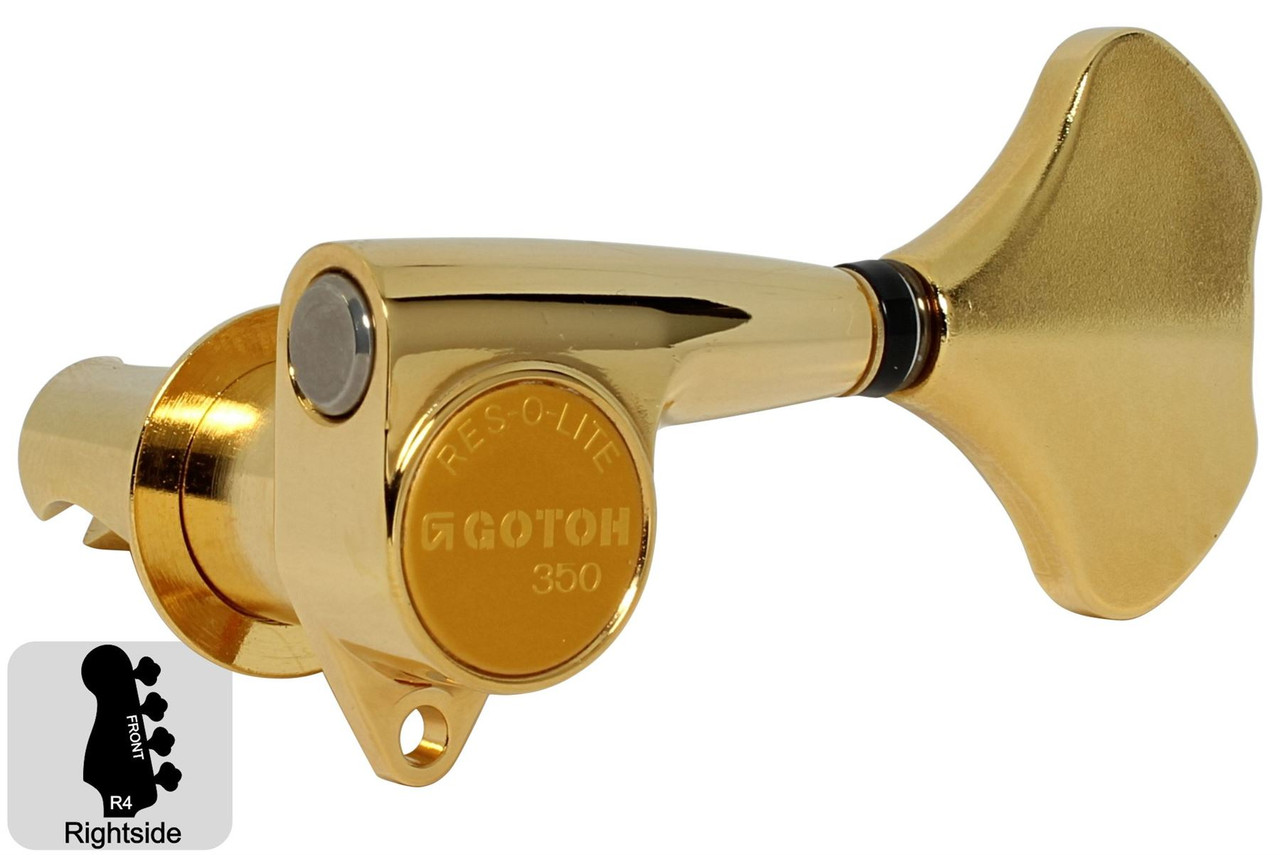 GOTOH GB350 Res-o-lite Compact Bass Tuning Machines Tuners