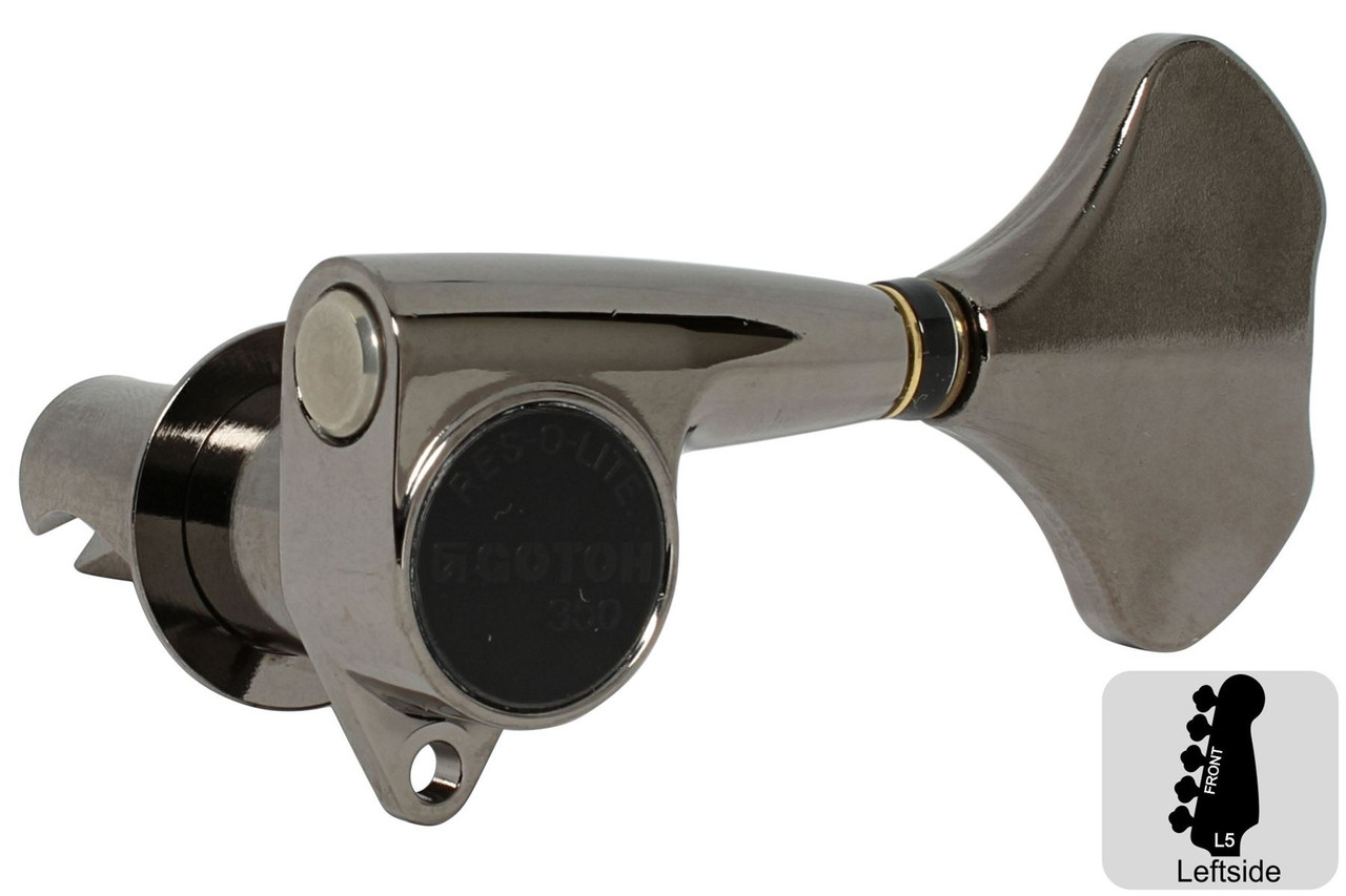 GOTOH GB350-5 L3+R2 Gold 5弦　Warwick GOTOH GB350 RES-O-LITE Super Lightweight 5-String Bass