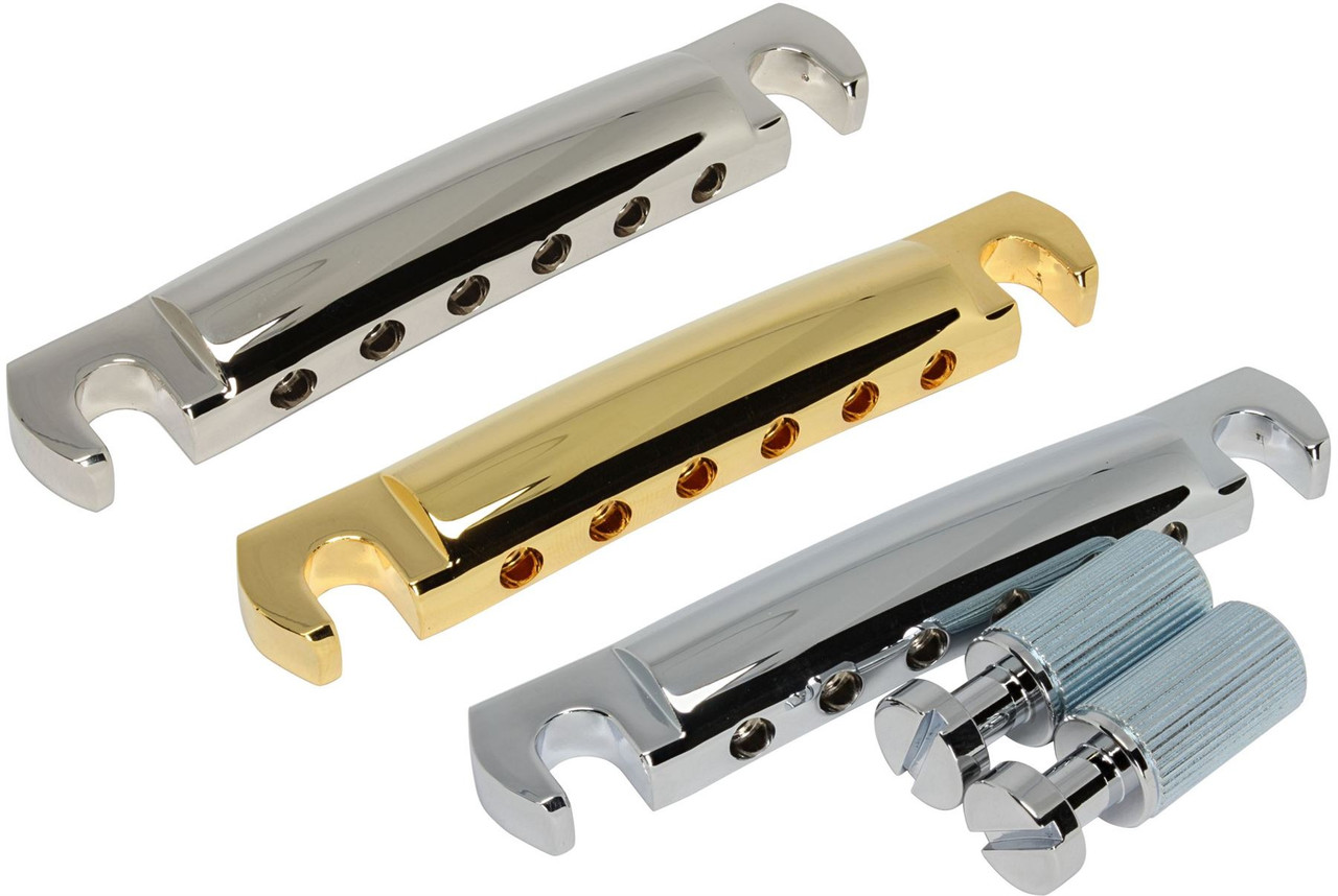 Lightweight Aluminum Guitar Tailpiece Set -studs and anchor for