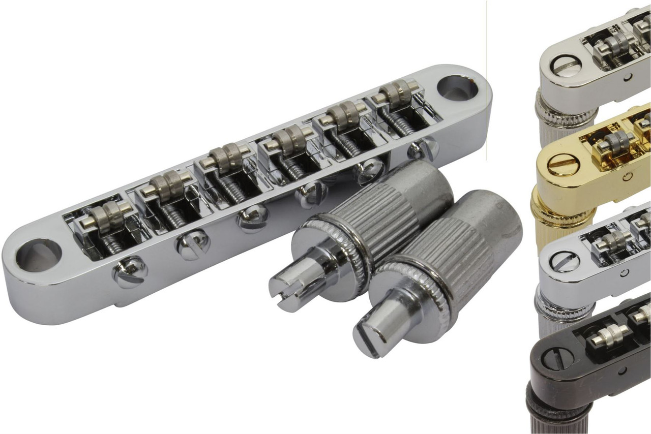 Roller Bridge Tune-o-Matic for Epiphone guitars w/ m8 threaded