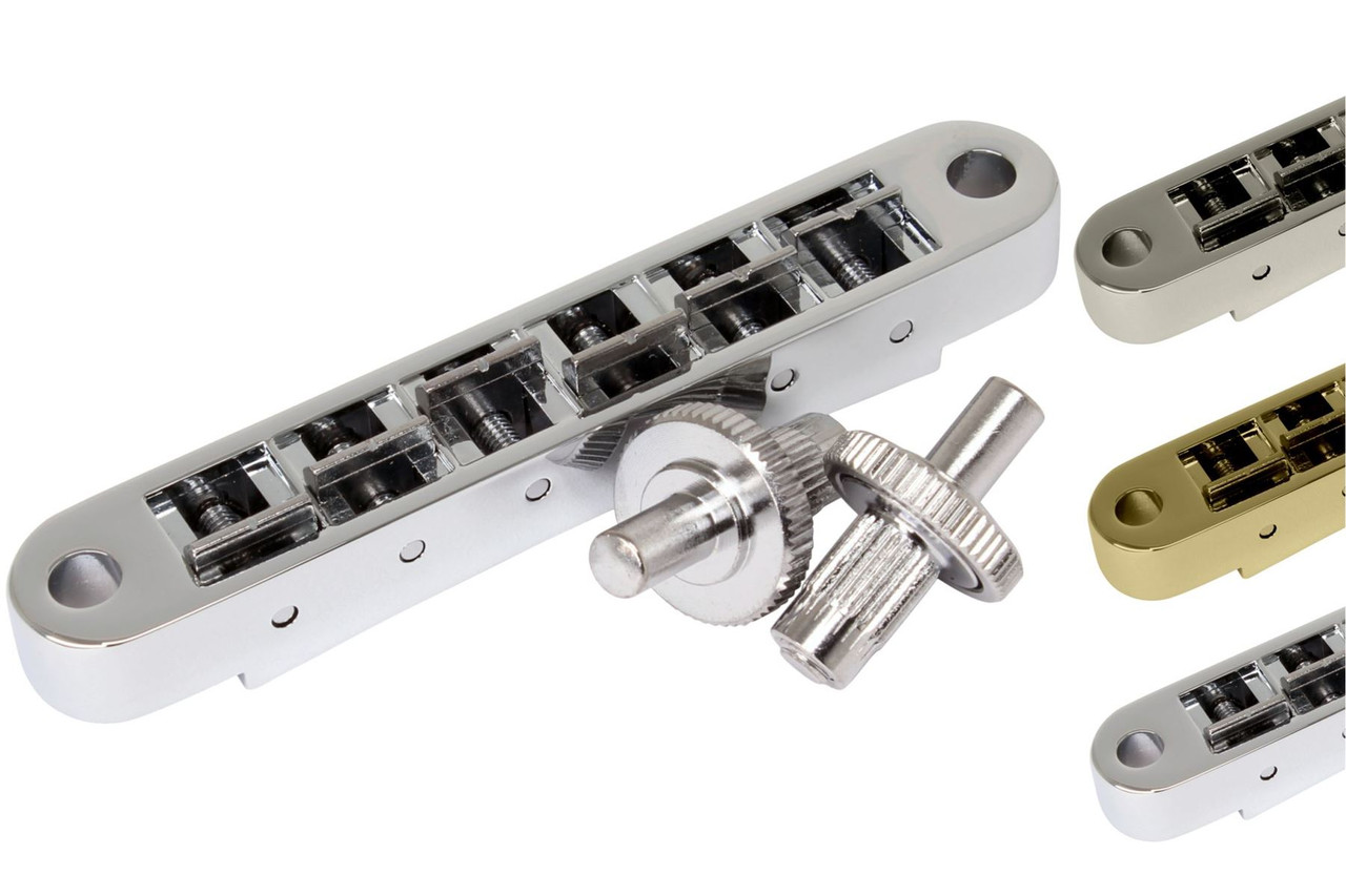 Lightweight Aluminum Tune-o-Matic Nashville bridge fits Gibson