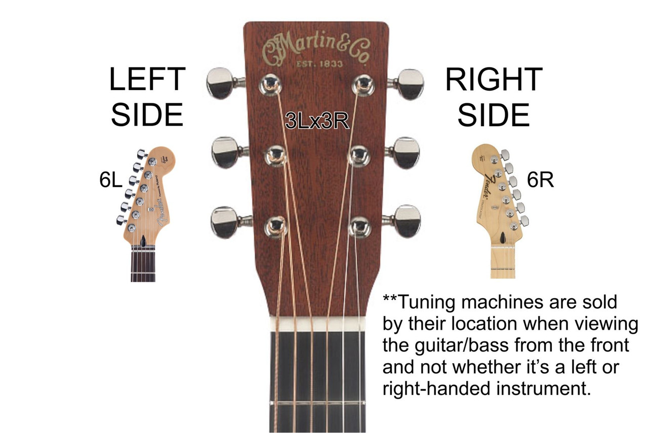 GOTOH GB528 Res-o-lite Bass Tuning Machines Tuners