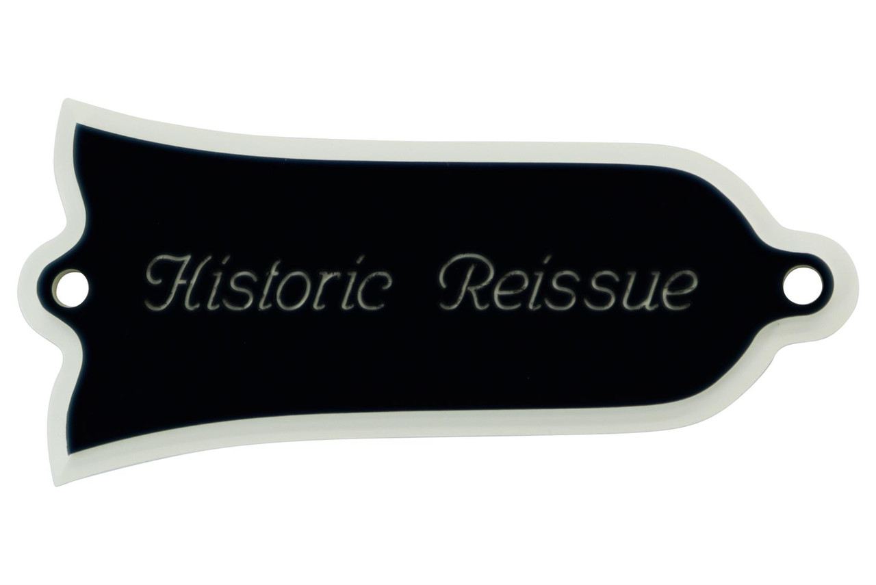 Engraved Gibson Historic truss rod cover