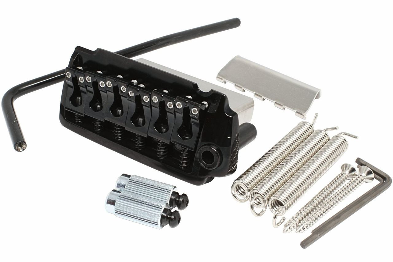 GOTOH EV510TS-BS Premium non-locking 2-Point Tremolo Bridge - Black