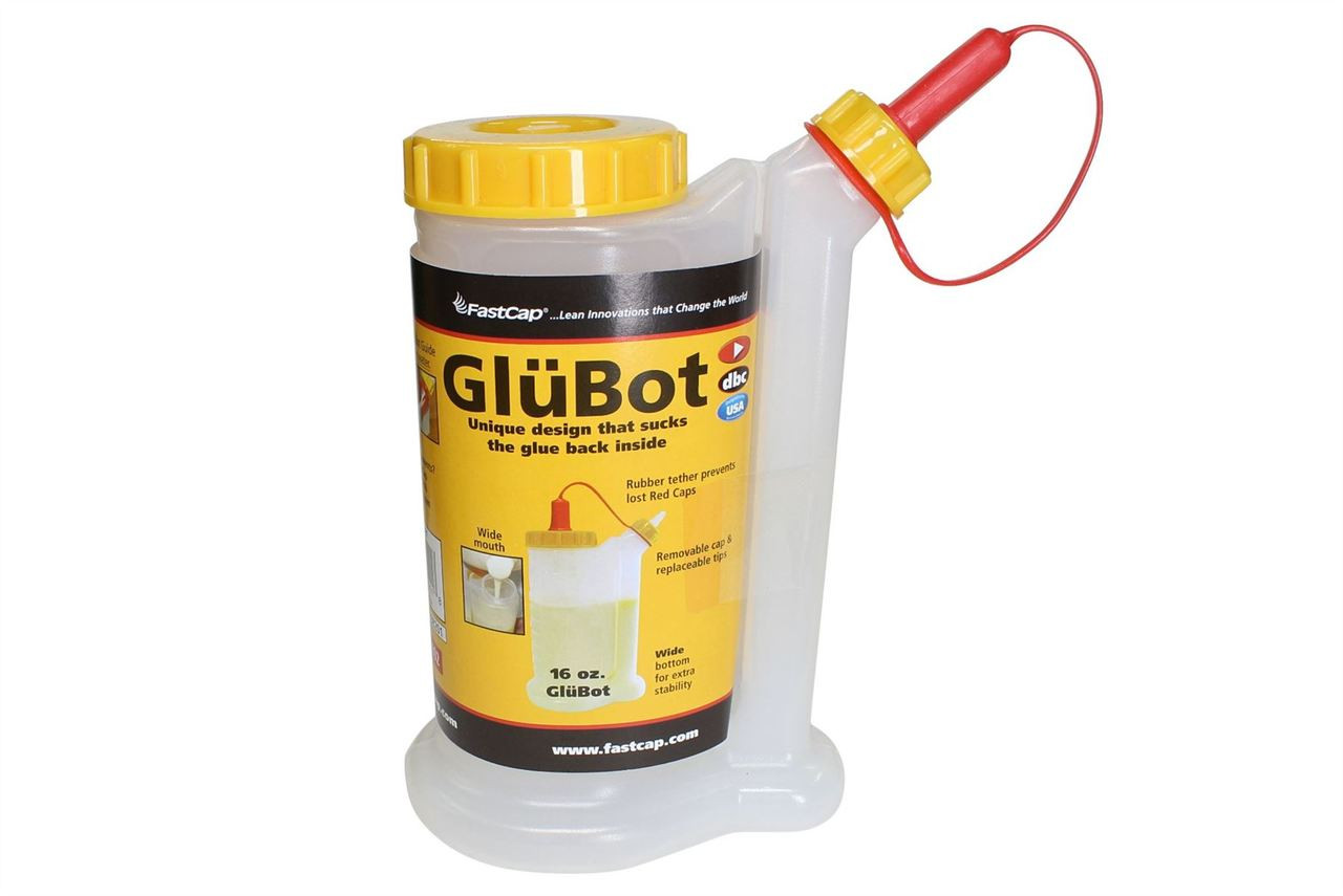 16 Oz Glubot Soft Squeeze Glue Dispenser Bottle Storage