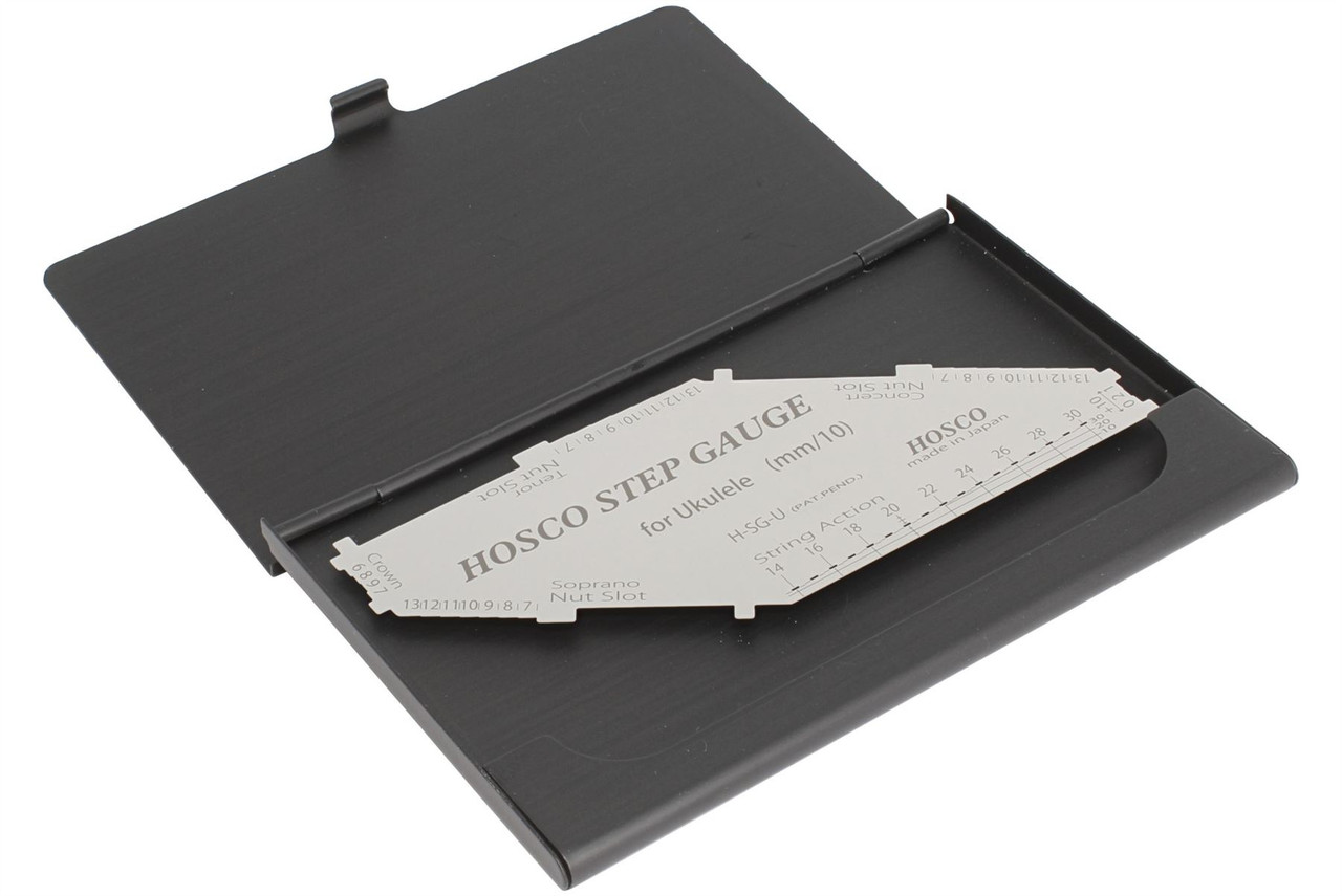 Hosco's Step Gauge for Ukulele Setup - Metric - Philadelphia