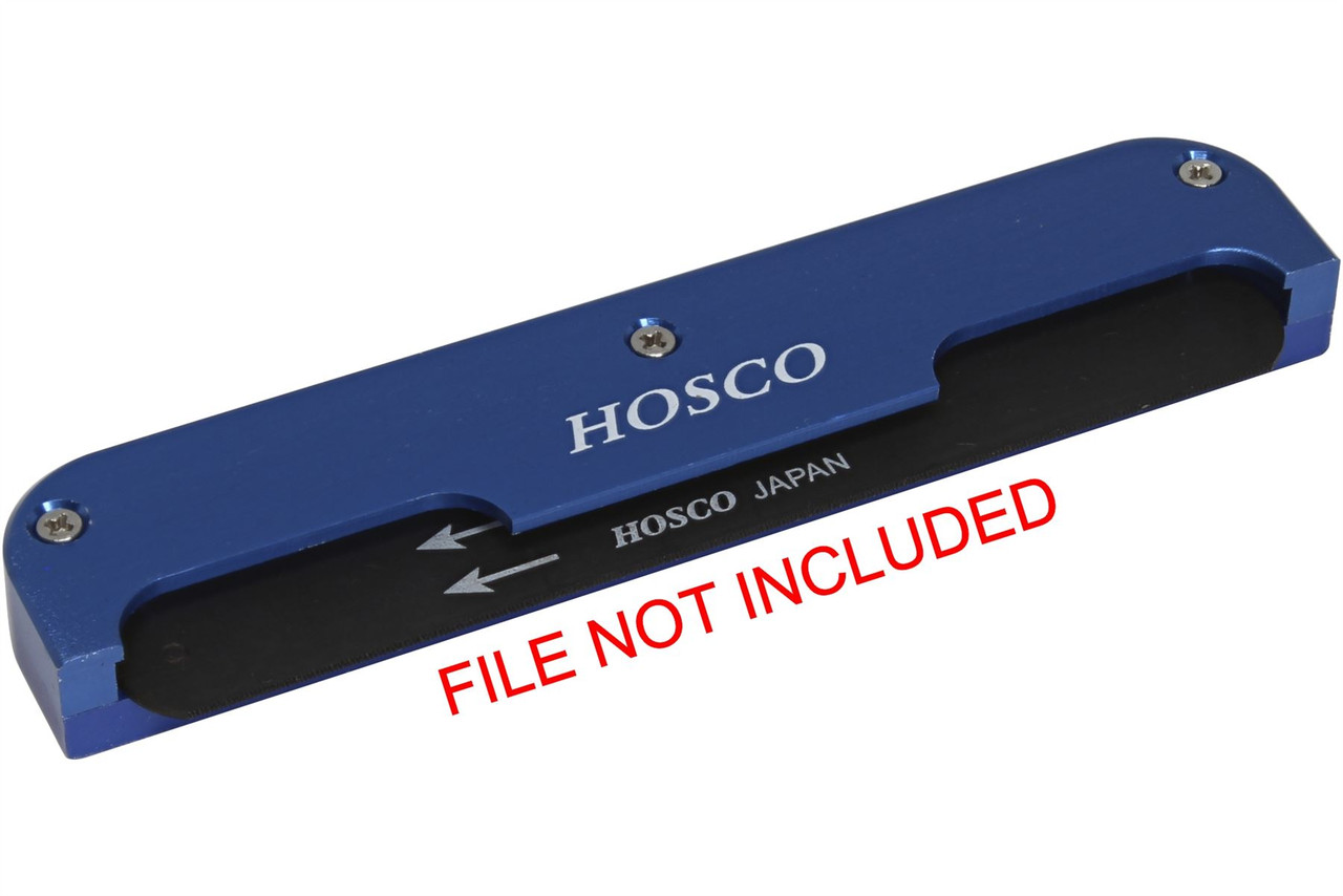 Hosco Compact Nut File Holder - Aluminum - Philadelphia Luthier