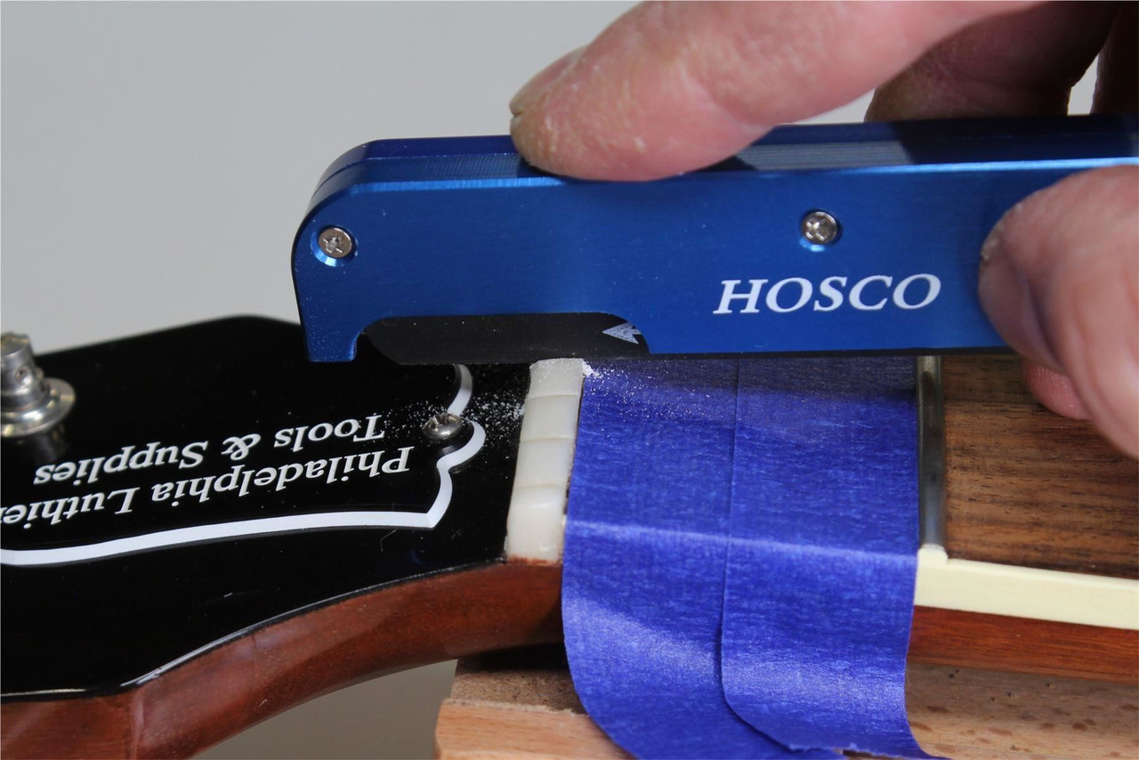 Hosco Compact Black Electric Guitar 009-042 Nut File Set w