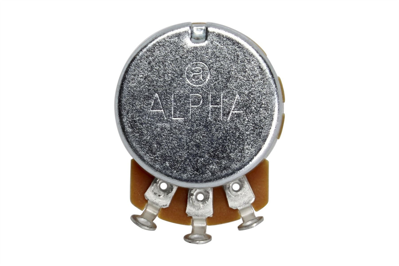 Potenziometro Alpha Push Pull 500K Audio, Albero A Spacco (split Shaft), Dentatura Grossa, Per Chitarra