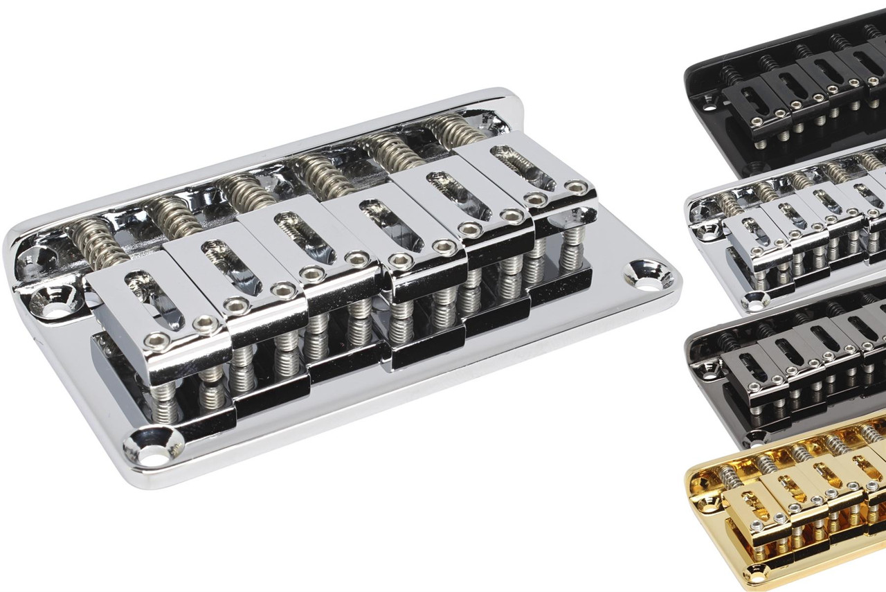 GOTOH GTC101 String Through Fixed Bridge w/ Brass Saddles