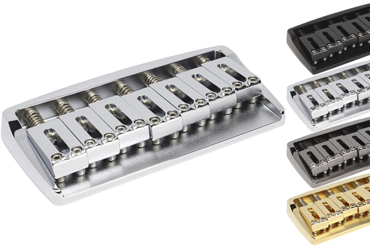 GOTOH 510FX-7 7-String Fixed Bridge CNC Machined w/ Steel Saddles