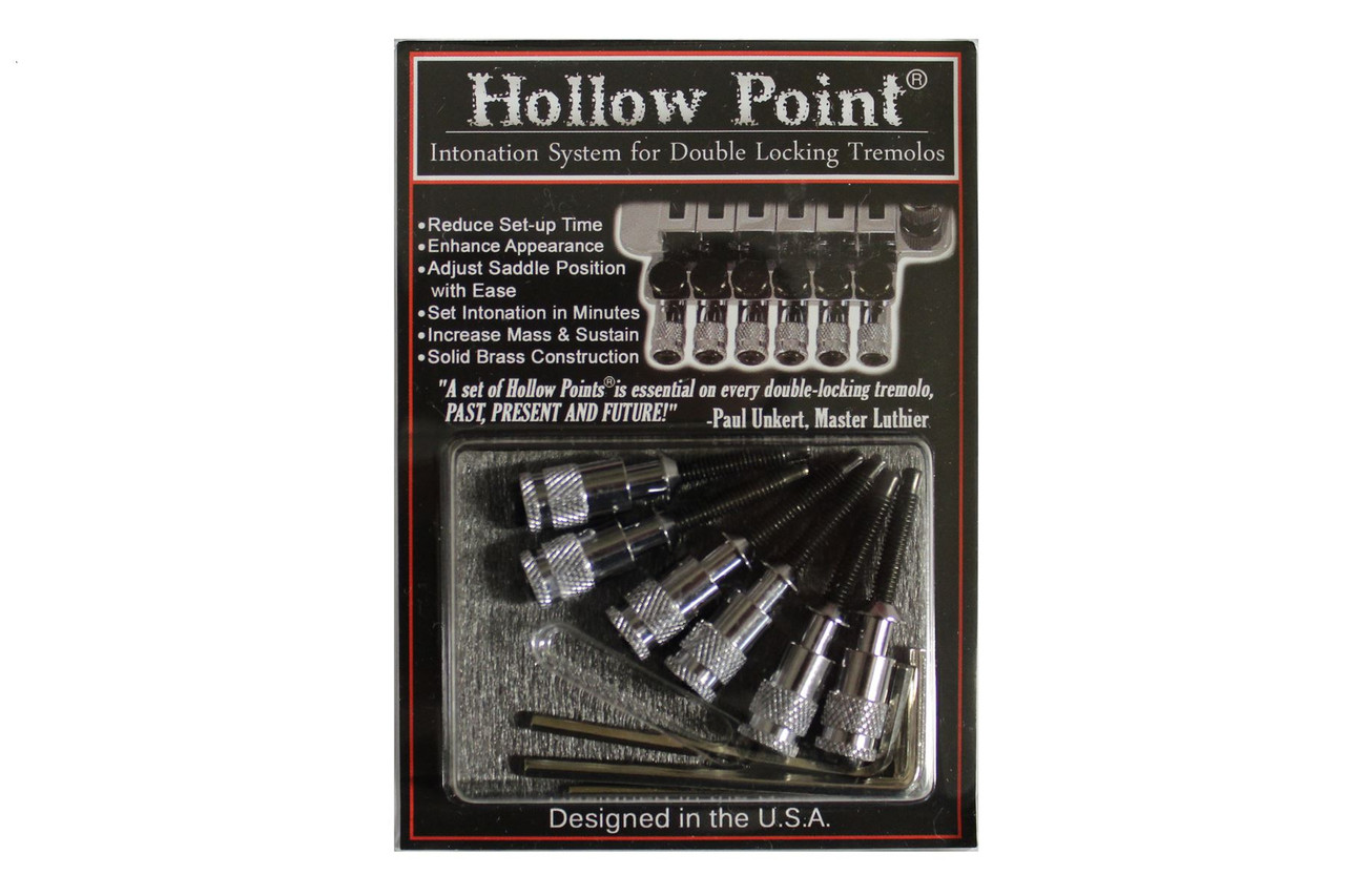 Hollow Point Intonation System for Floyd Rose