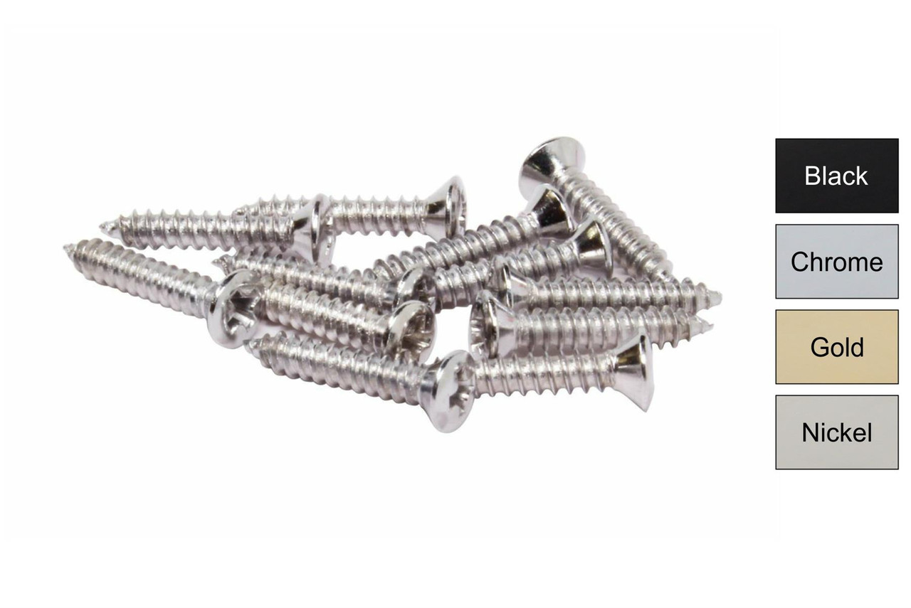 Spartiti Pianoforte Vite Per Legno #3 X 5/8 - Testa Ovale Phillips