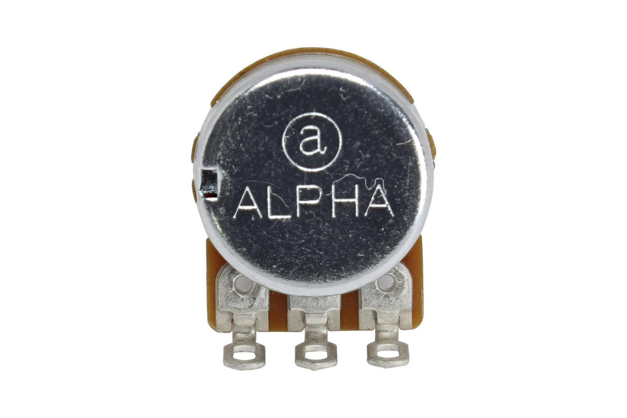 Potenziometro Alpha Push Pull 500K Audio, Albero A Spacco (split Shaft), Dentatura Grossa, Per Chitarra
