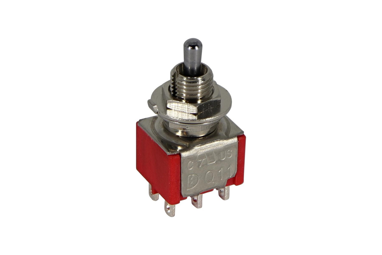 Mini Short Round Lever Toggle Switch 3-way On-Off-On