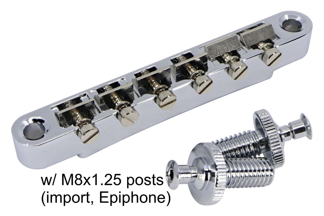 Pinnacle Locking ABR-1 Bridge with brass saddles - Philadelphia