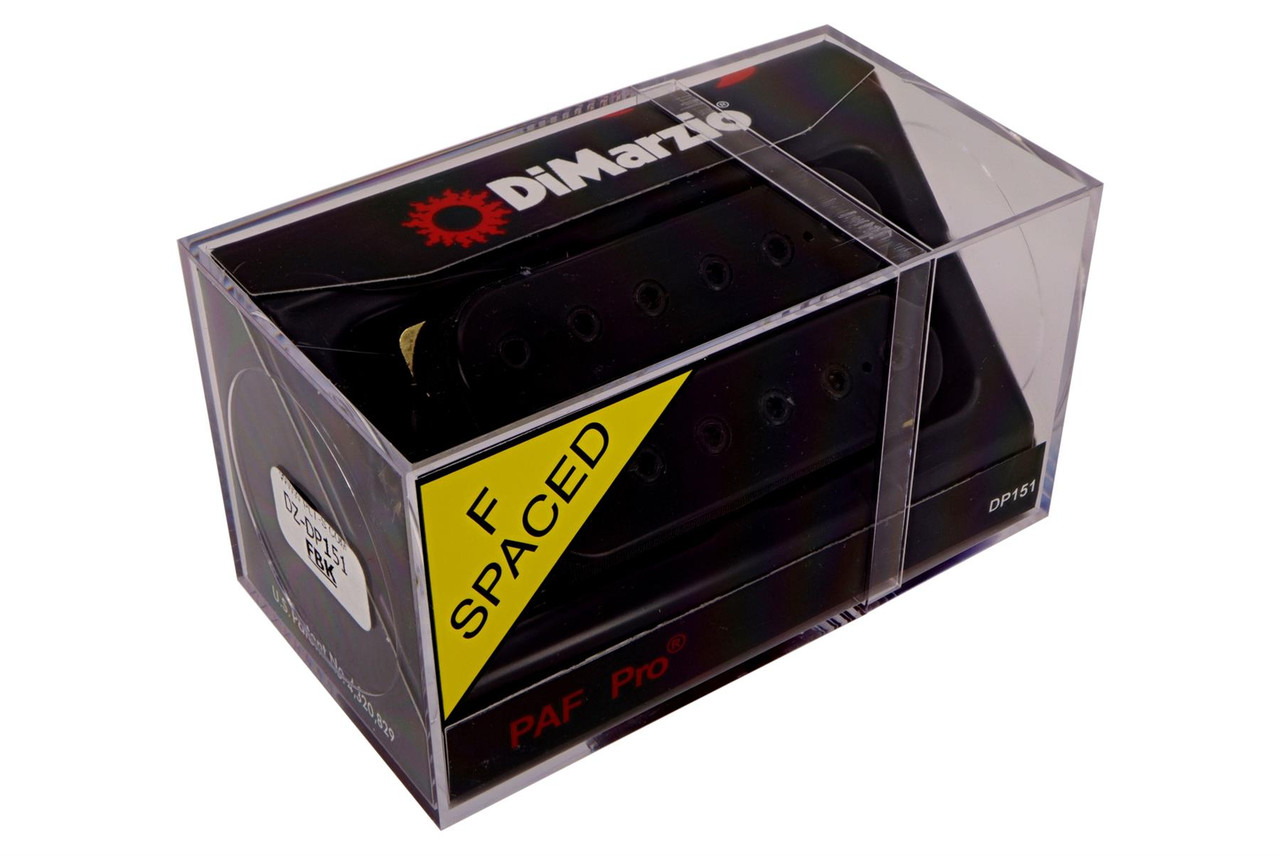 【Dimarzio】DP151／PAF Pro／black ／ノーマルスペース PAF Pro® | DiMarzio