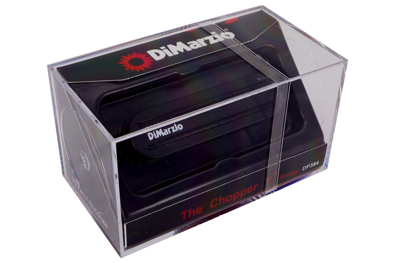 DiMarzio DP384BK Chopper T, Tele Bridge Pickup, Black