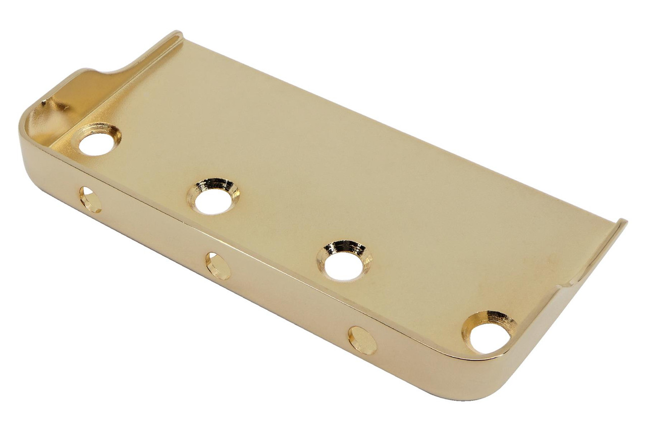 Half Tele - style Bridge Plate w/ cut sides - no saddles