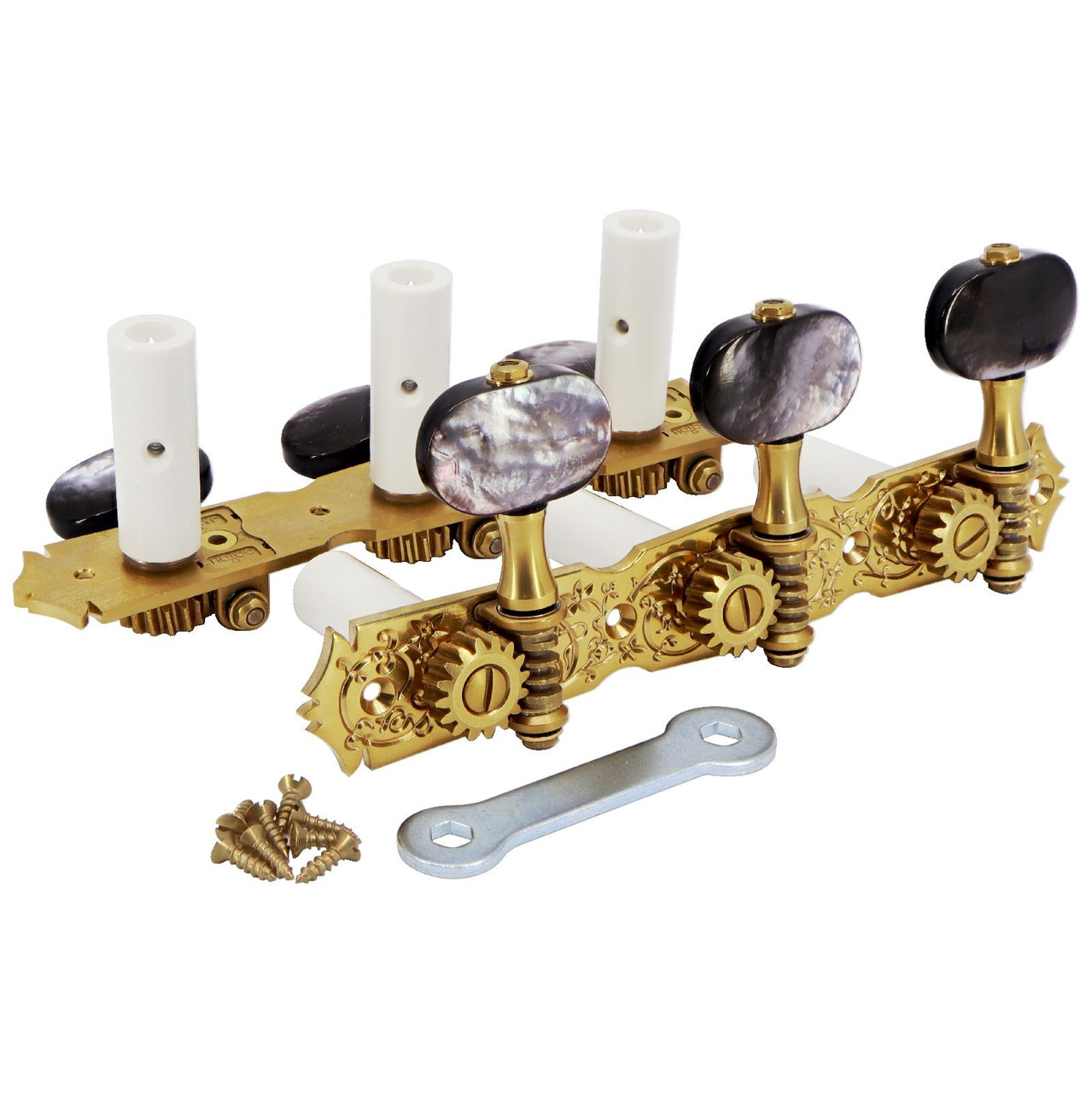 GOTOH 35G510MF Classical Guitar Tuning Machine, Plastic Posts