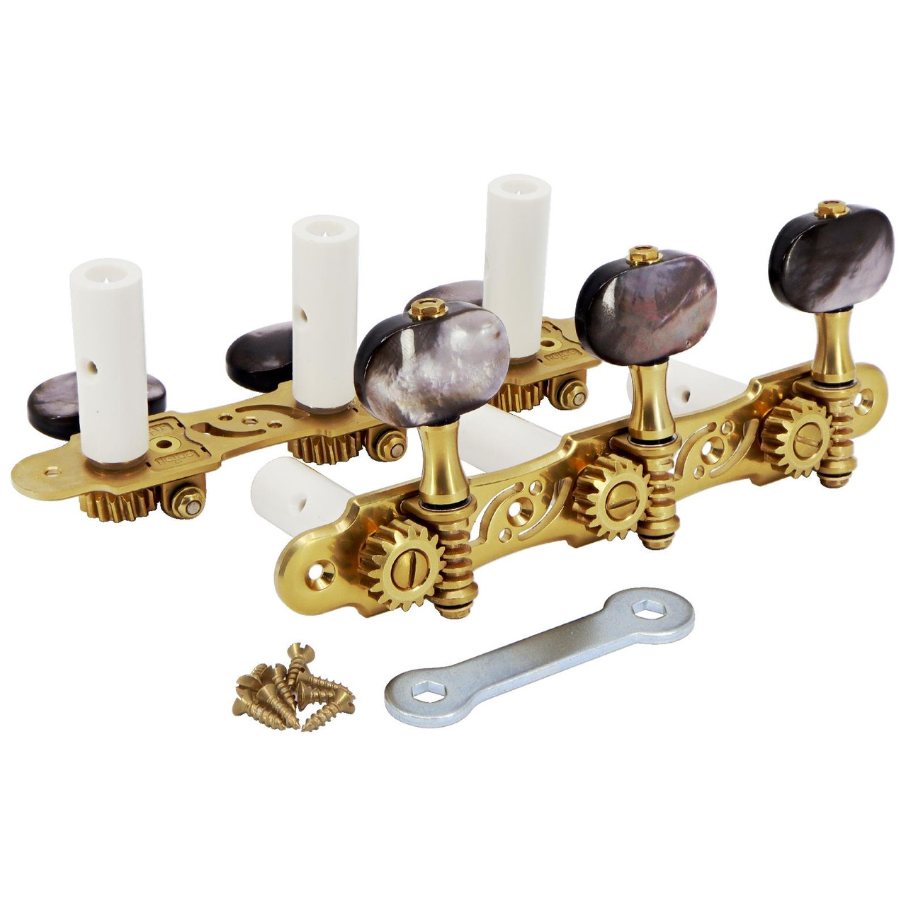 GOTOH 35G510S Classical Guitar Tuning Machine, Plastic Posts
