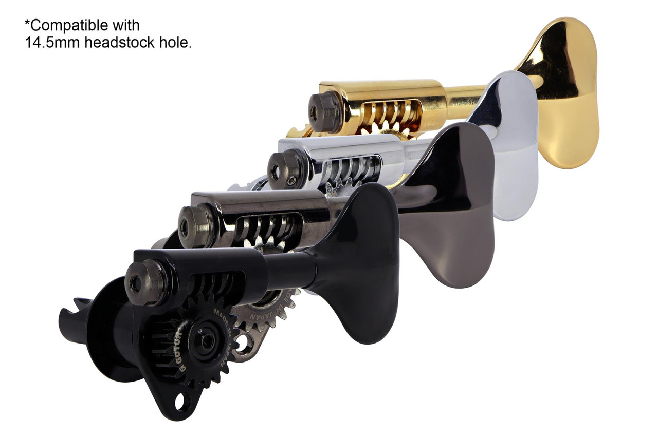 GOTOH GBU510M-9 Compact Open Gear Bass Tuner Molded Key - Sold