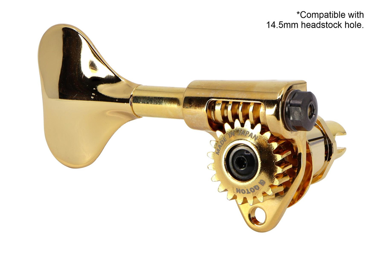 GOTOH GBU510M-9 Compact Open Gear Bass Tuner Molded Key - Sold