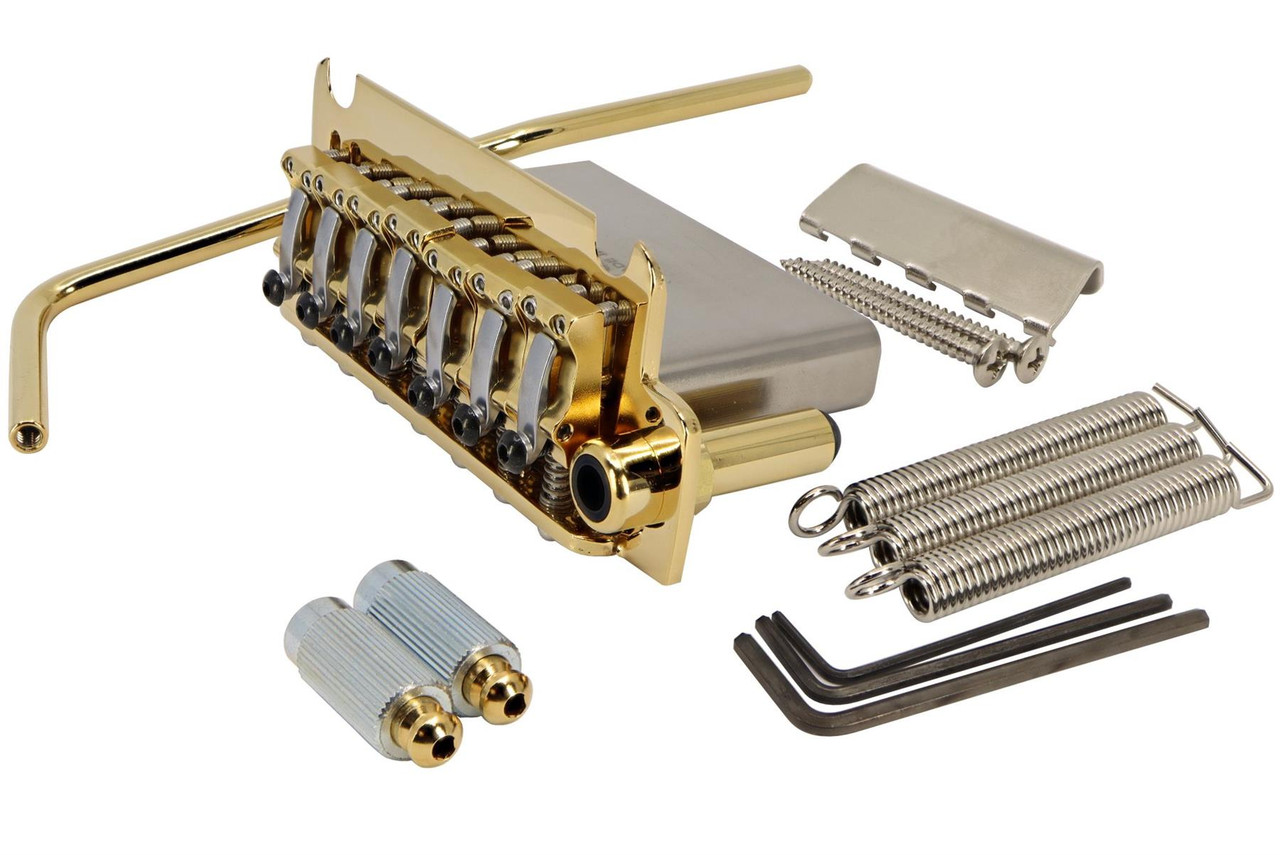 GOTOH NS510TS-LS7 7-String Locking Saddle Tremolo Bridge w/ Steel