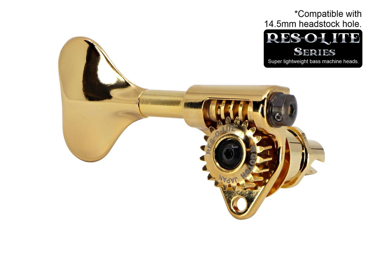 GOTOH GRL510M-9 Res-o-Lite Open Gear Bass Tuner Molded - Sold