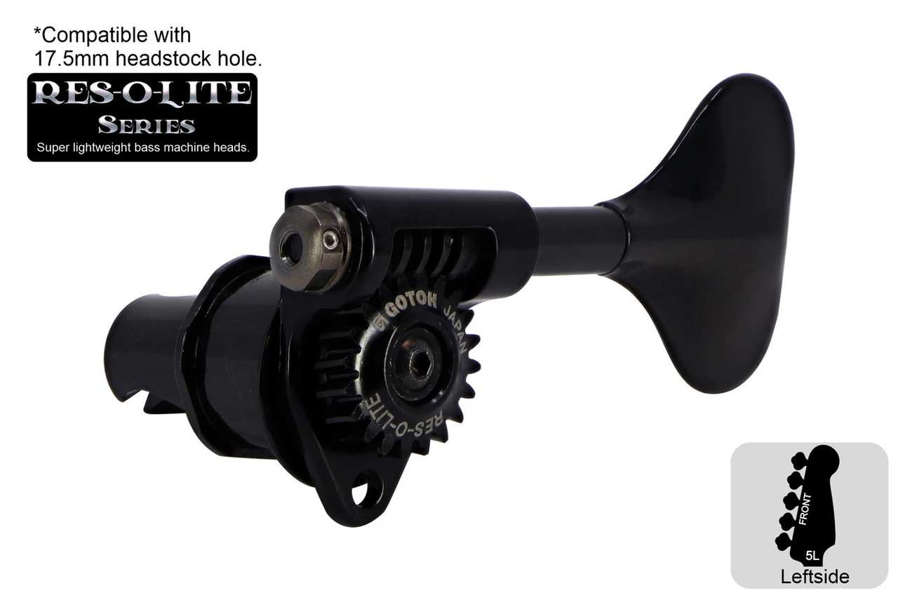 GOTOH GRL510M-12 Res-o-Lite Open Gear Bass Tuner Molded