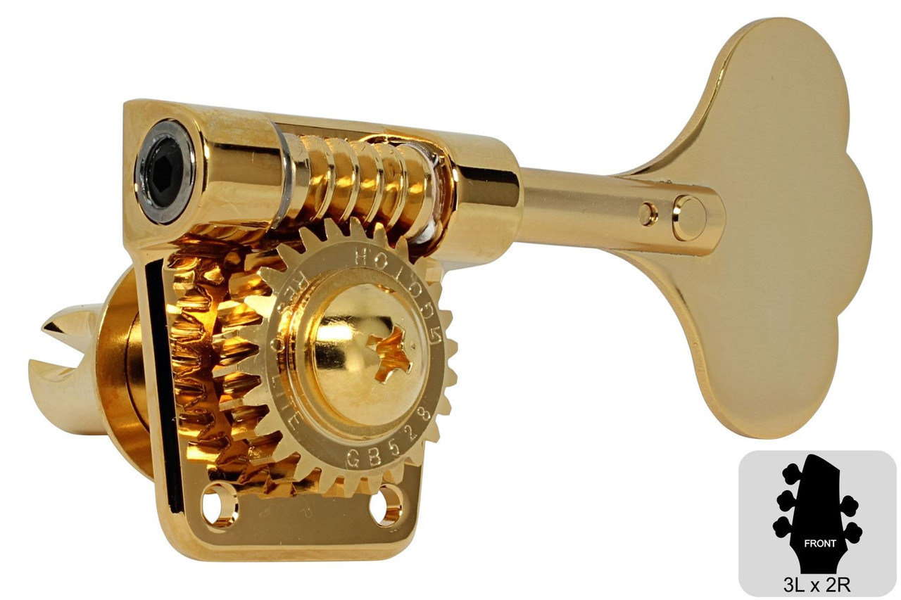 GOTOH GB528 Res-o-lite Bass Tuning Machines Tuners - Preconfigured