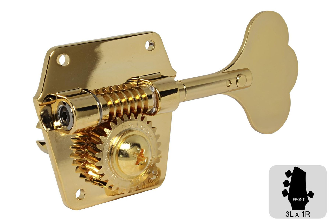 GOTOH GBR640 Res-o-lite Reverse Wind Bass Tuning Machines