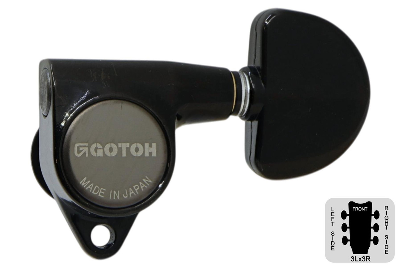 GOTOH SG301-20 Tuning Machine with Grover shaped buttons