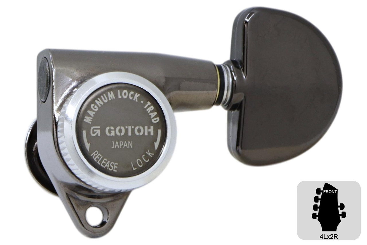 GOTOH SG301-20-MGT Locking Tuning Machines w/ Grover buttons