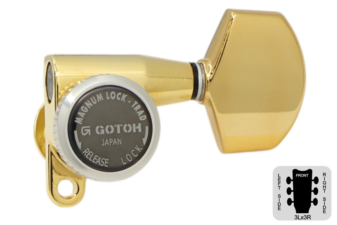 GOTOH SG360 MGT - Locking Tuning Machine w/ Large Button - Pre