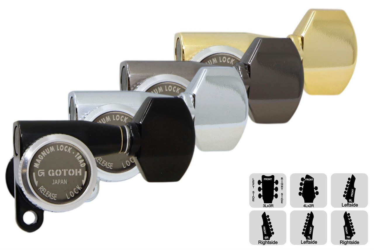 GOTOH SG360-07-MGT Locking Tuning Machine w/ Small Knobs - Pre
